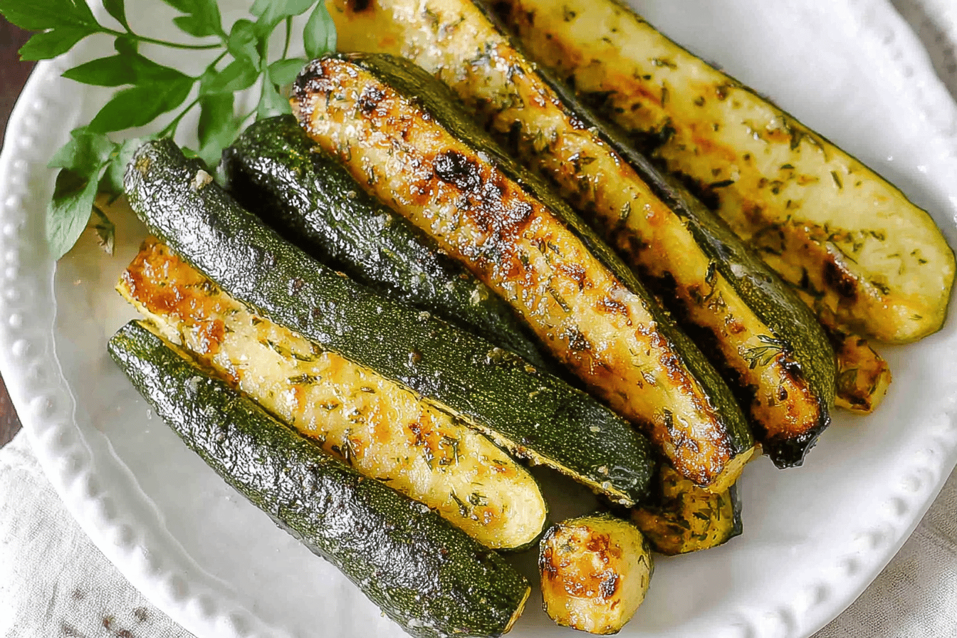 Roasted Zucchini Recipe