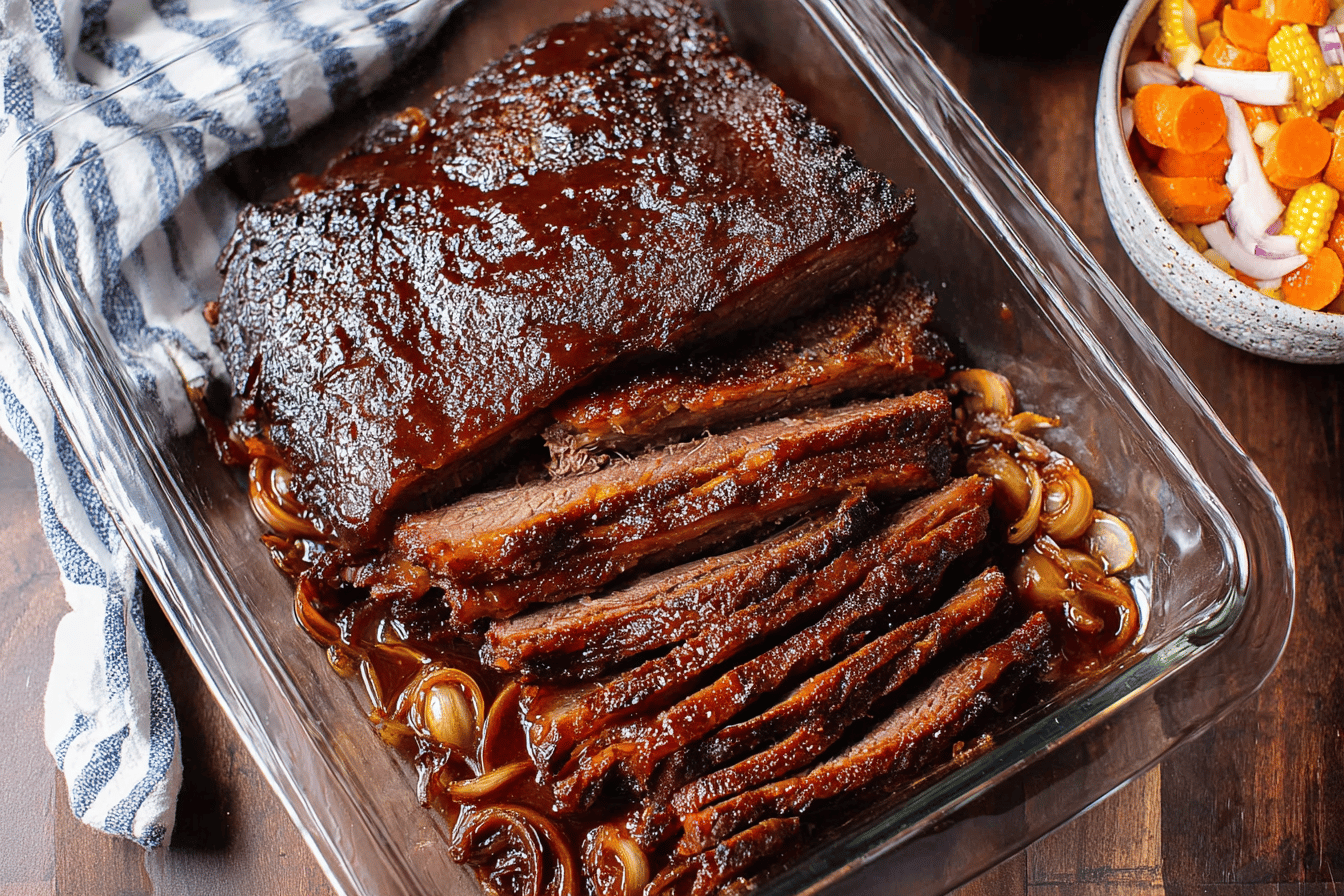 Slow Roasted Barbecue Brisket