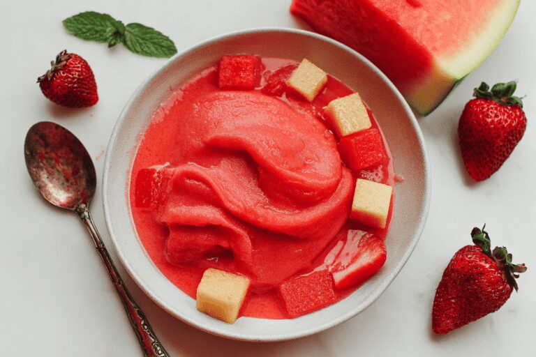 Strawberry Watermelon Sorbet