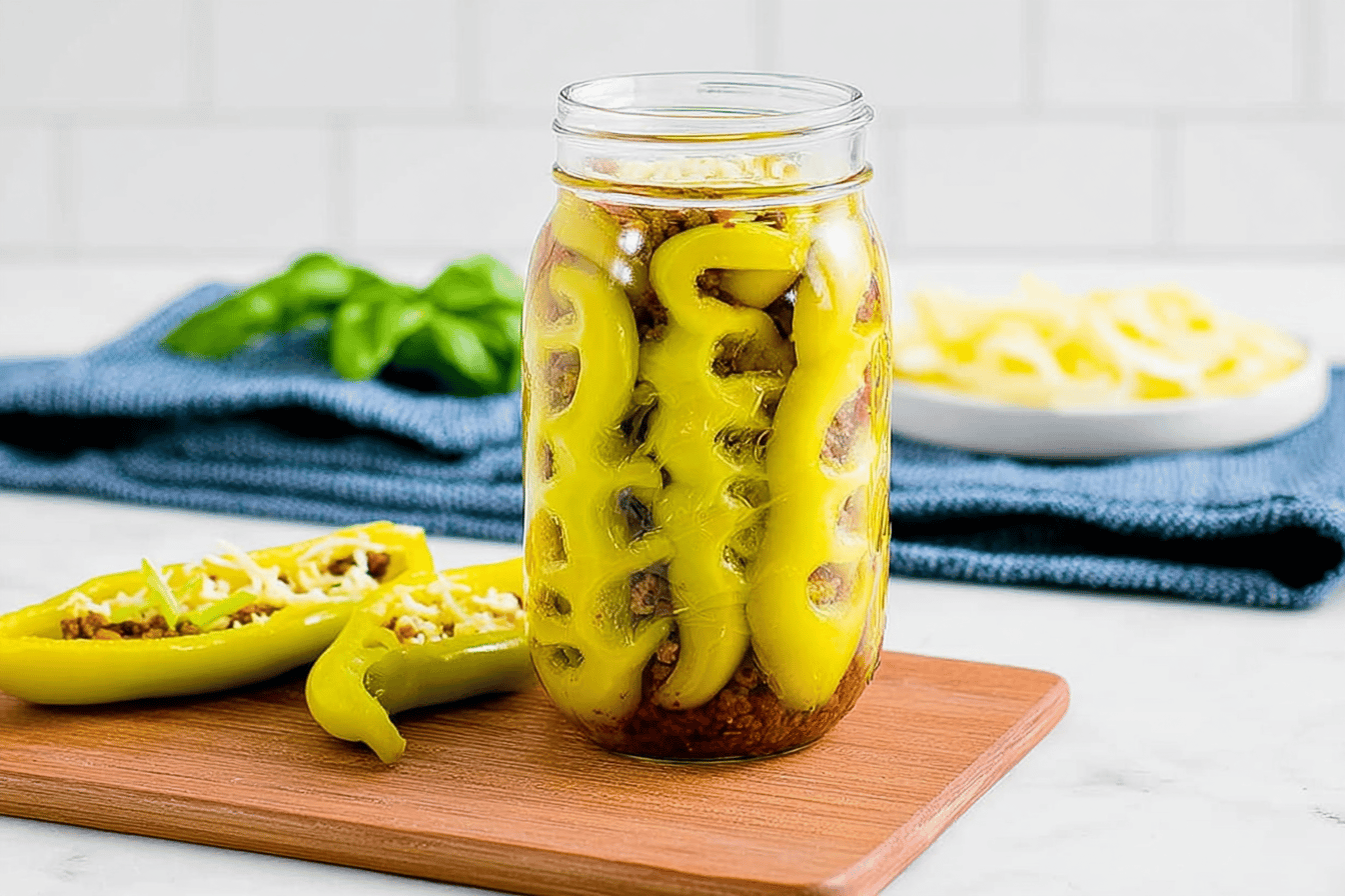 Stuffed Banana Peppers Recipe