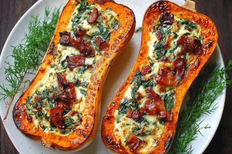 Stuffed Butternut Squash