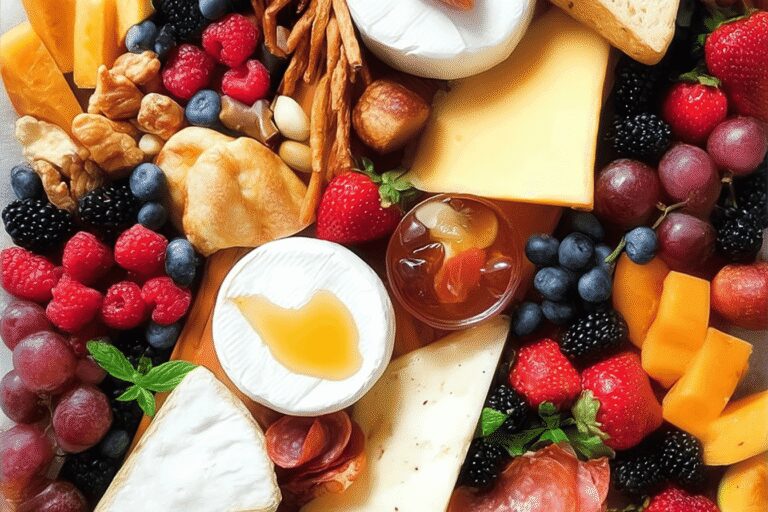 Stunning Breakfast Charcuterie Board