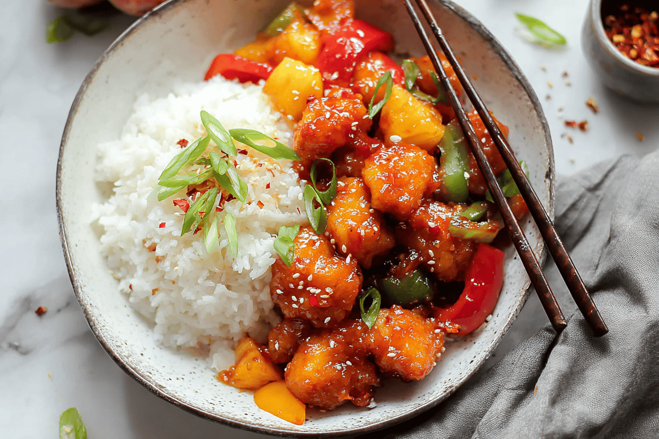 Sweet and Sour Chicken