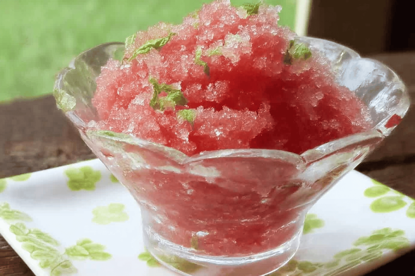 Watermelon Granita Recipe