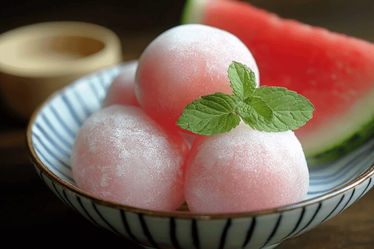 Watermelon Mochi Recipe