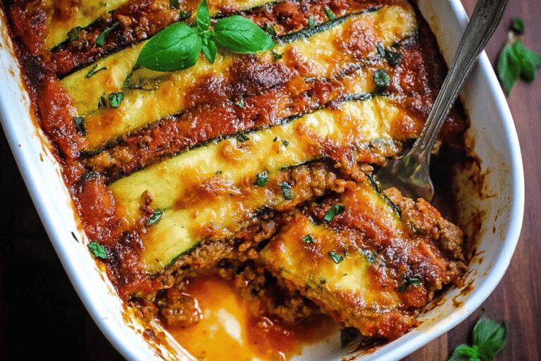 Zucchini Lasagna Recipe