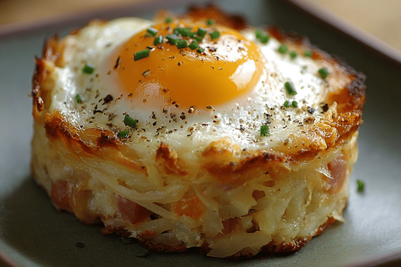 Baked Eggs Napoleon Recipe