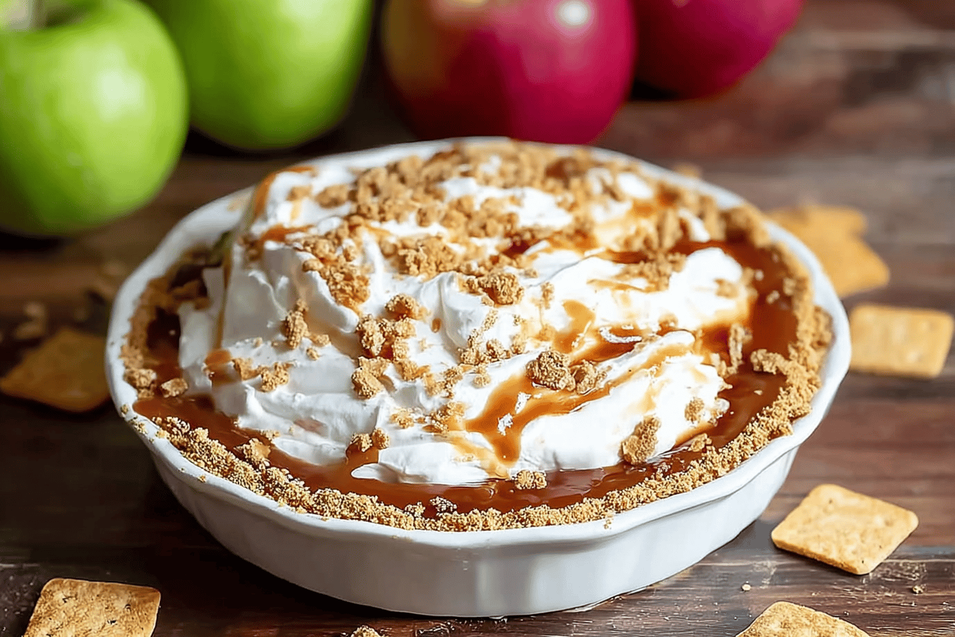 Caramel Apple Cheesecake Dip