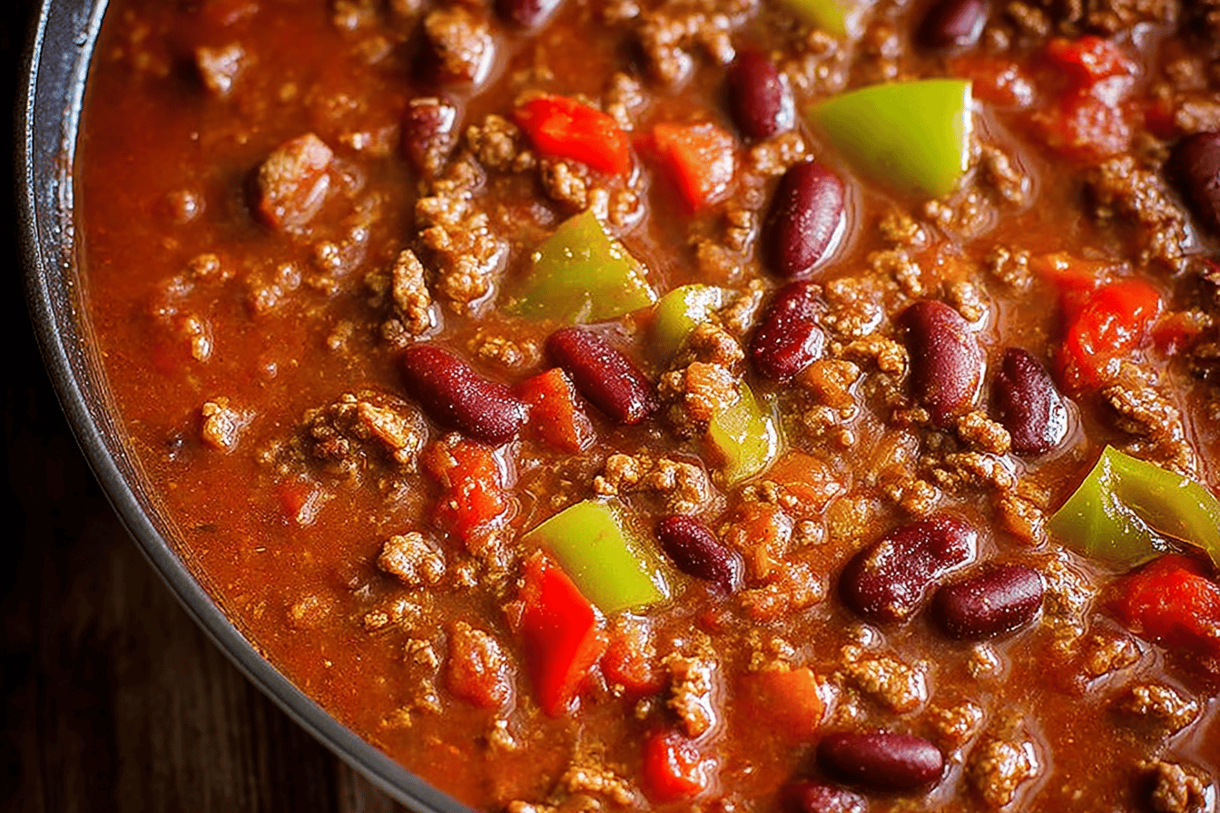 Classic Homemade Chili Recipe