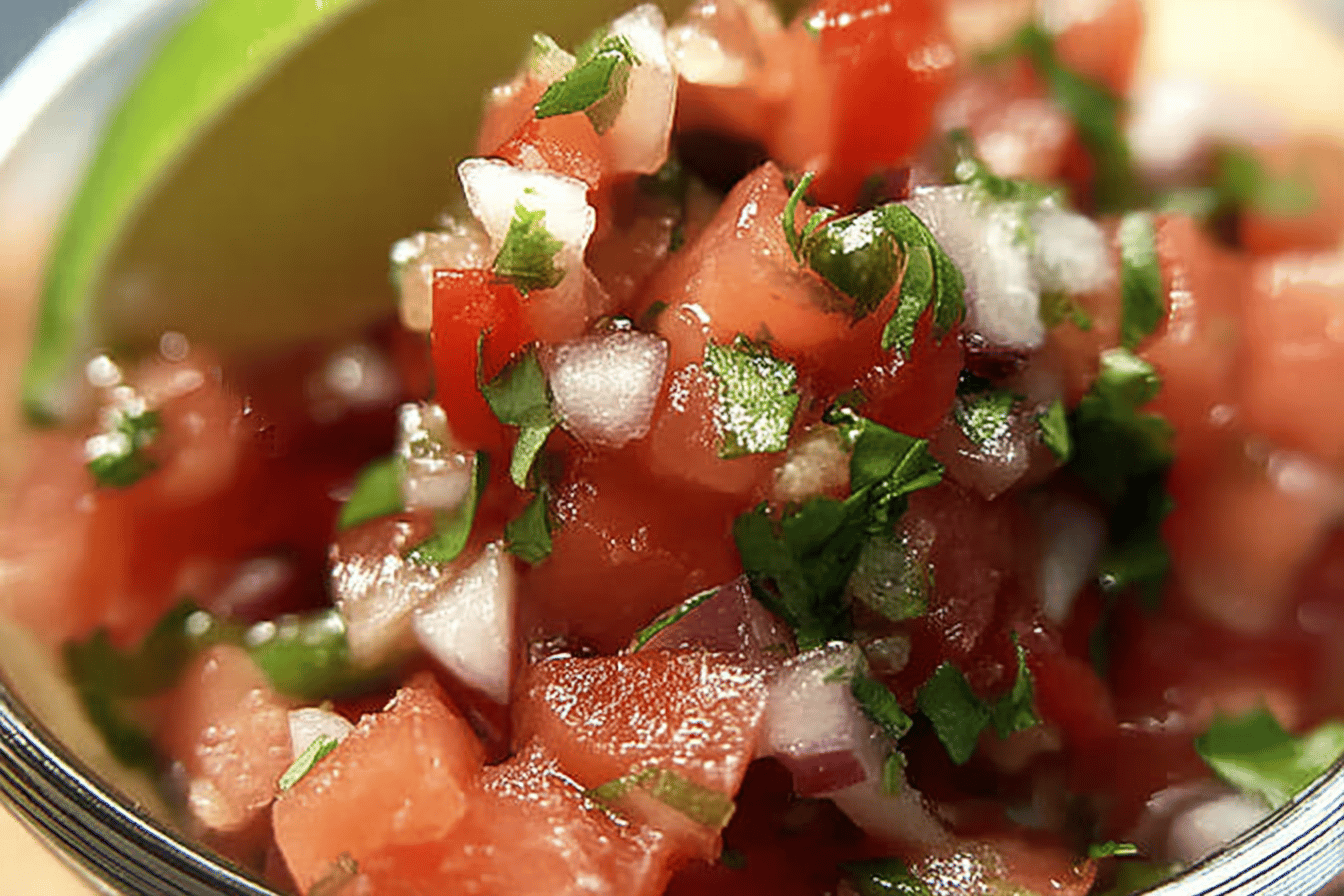 Fresh Salsa with Cilantro Lime
