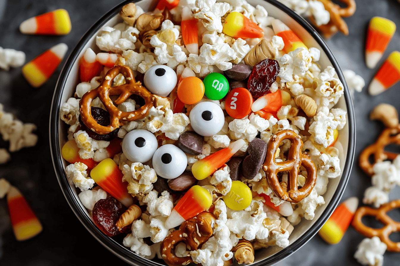 Halloween Trail Mix Recipe