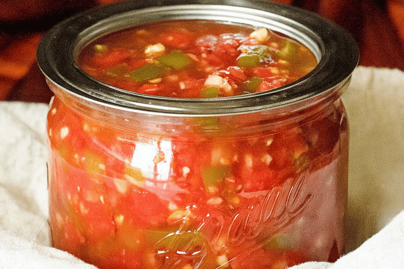 Homemade Canning Salsa