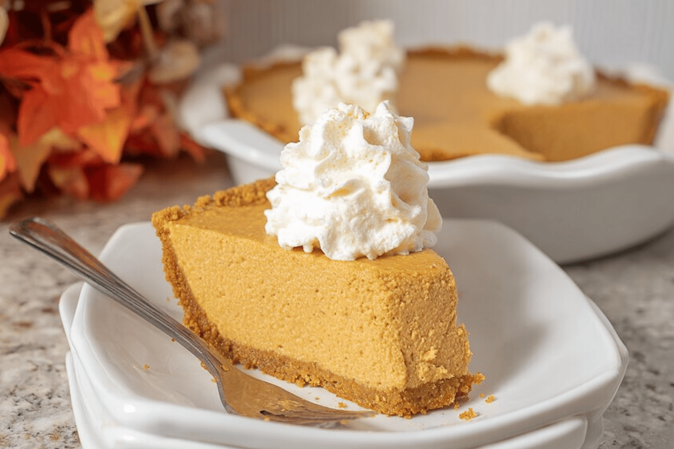 No Bake Pumpkin Pie