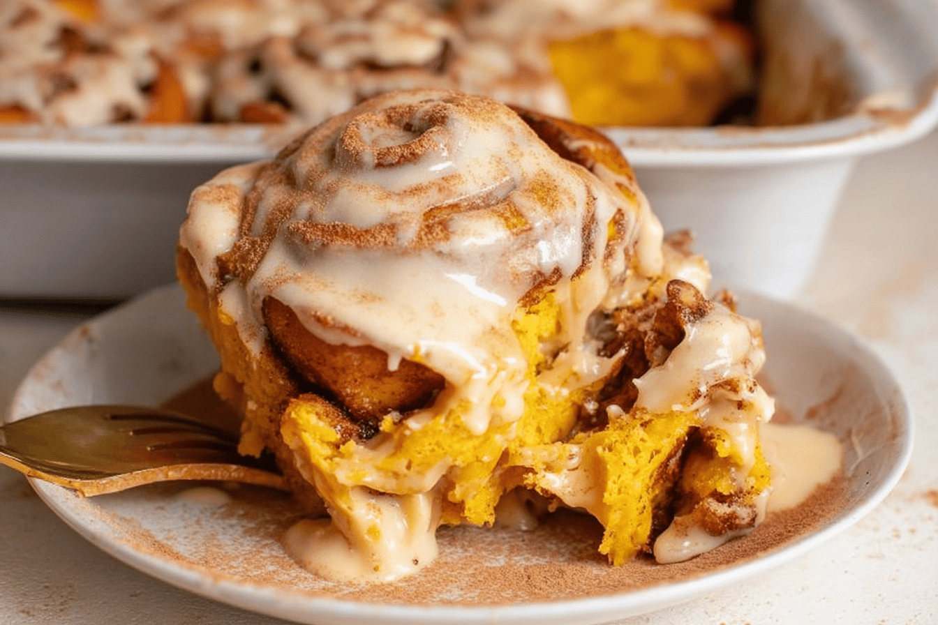 Pumpkin Cinnamon Rolls