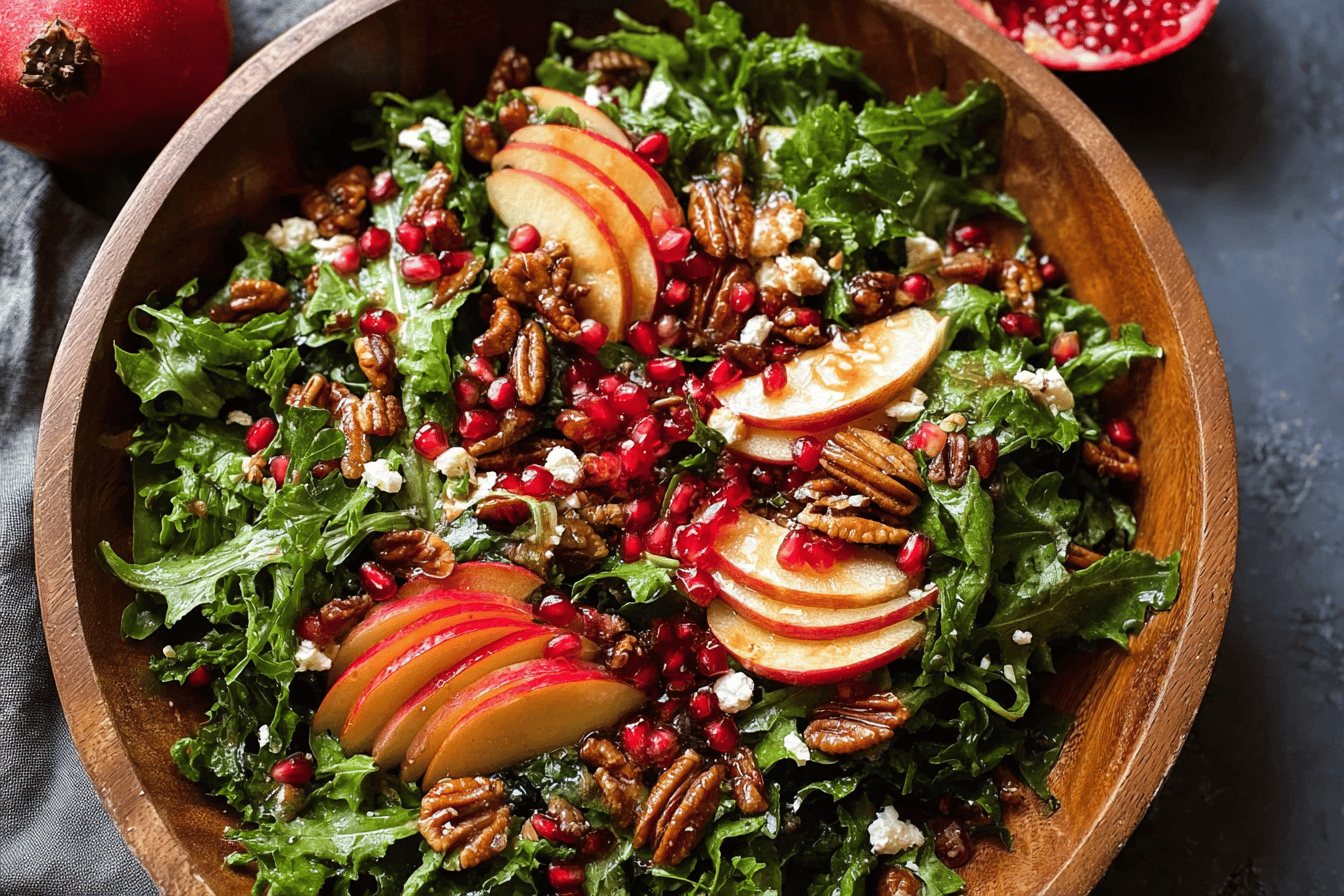Apple Pomegranate Harvest Salad