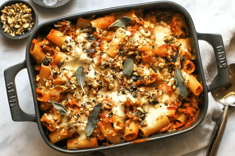 Autumn Pasta Bake Recipe