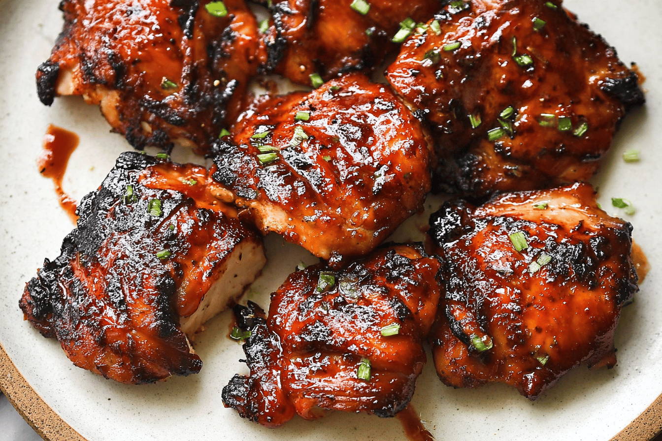BBQ Chicken Thighs Oven
