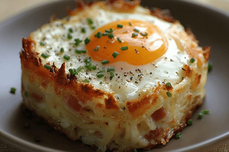 Baked Eggs Napoleon Recipe