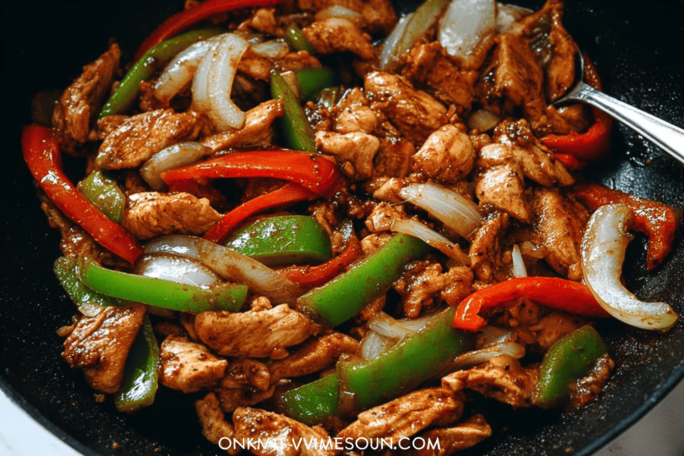 Black Pepper Chicken