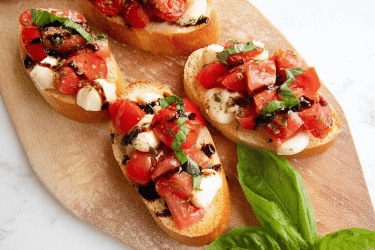 Bruschetta with Mozzarella