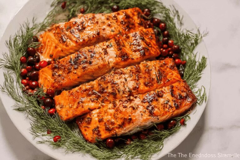 Christmas Baked Salmon