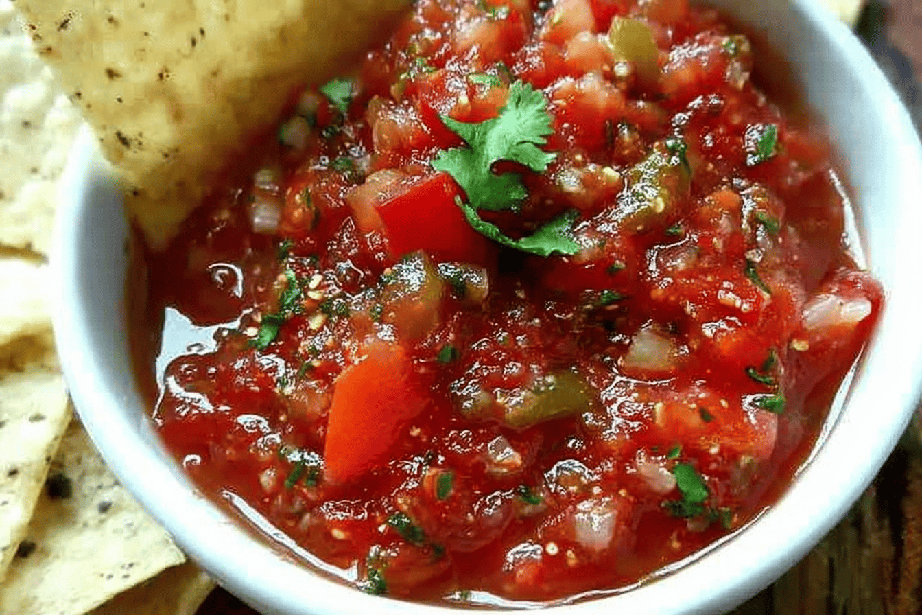 Chunky Tomato Salsa
