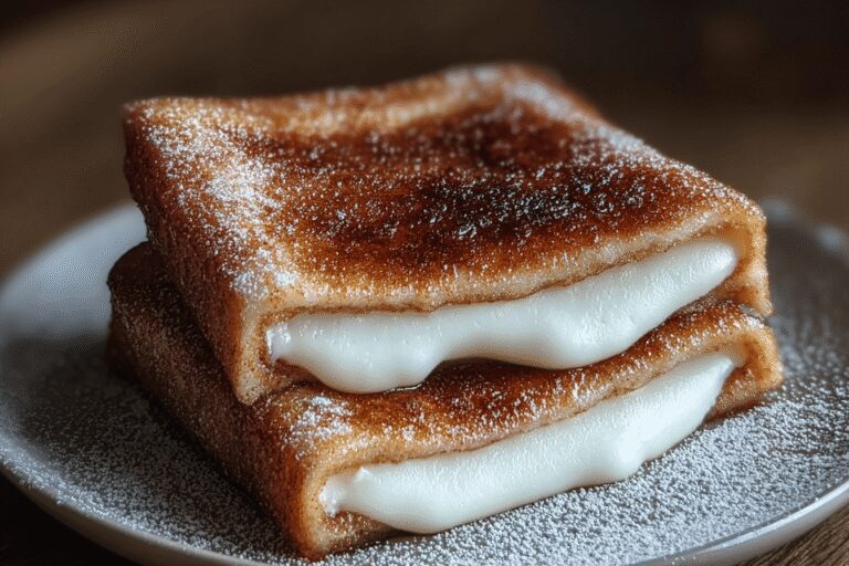 Churro Stuffed French Toast
