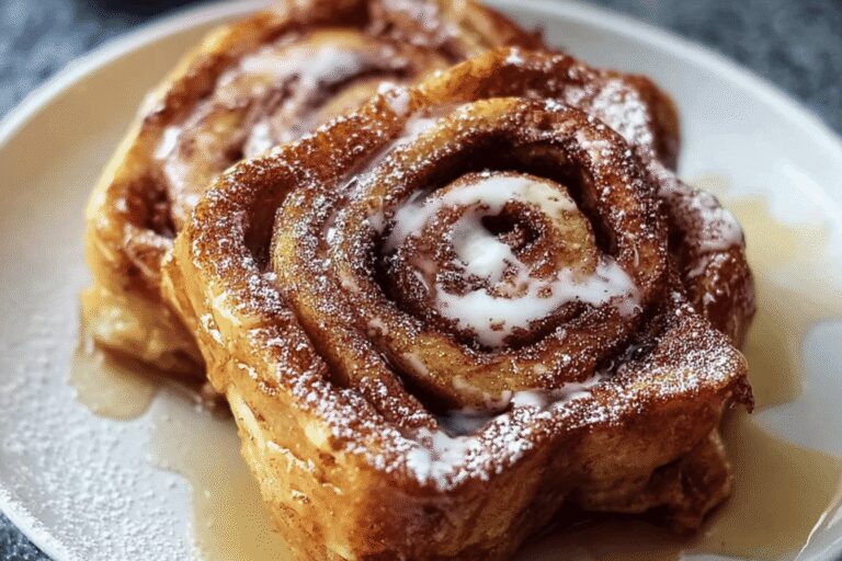 Cinnamon Roll French Toast