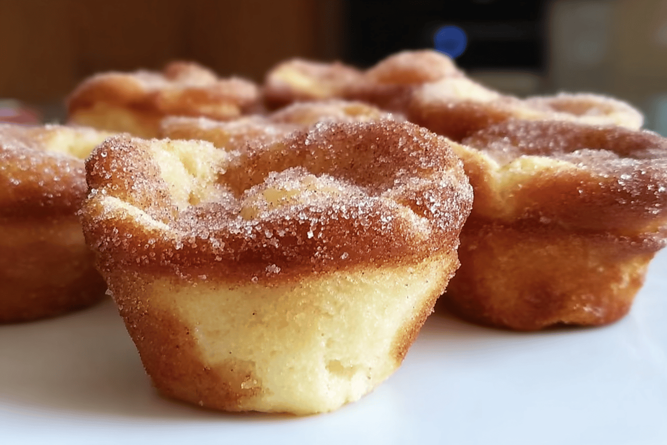 Cinnamon Sugar French Toast Muffins
