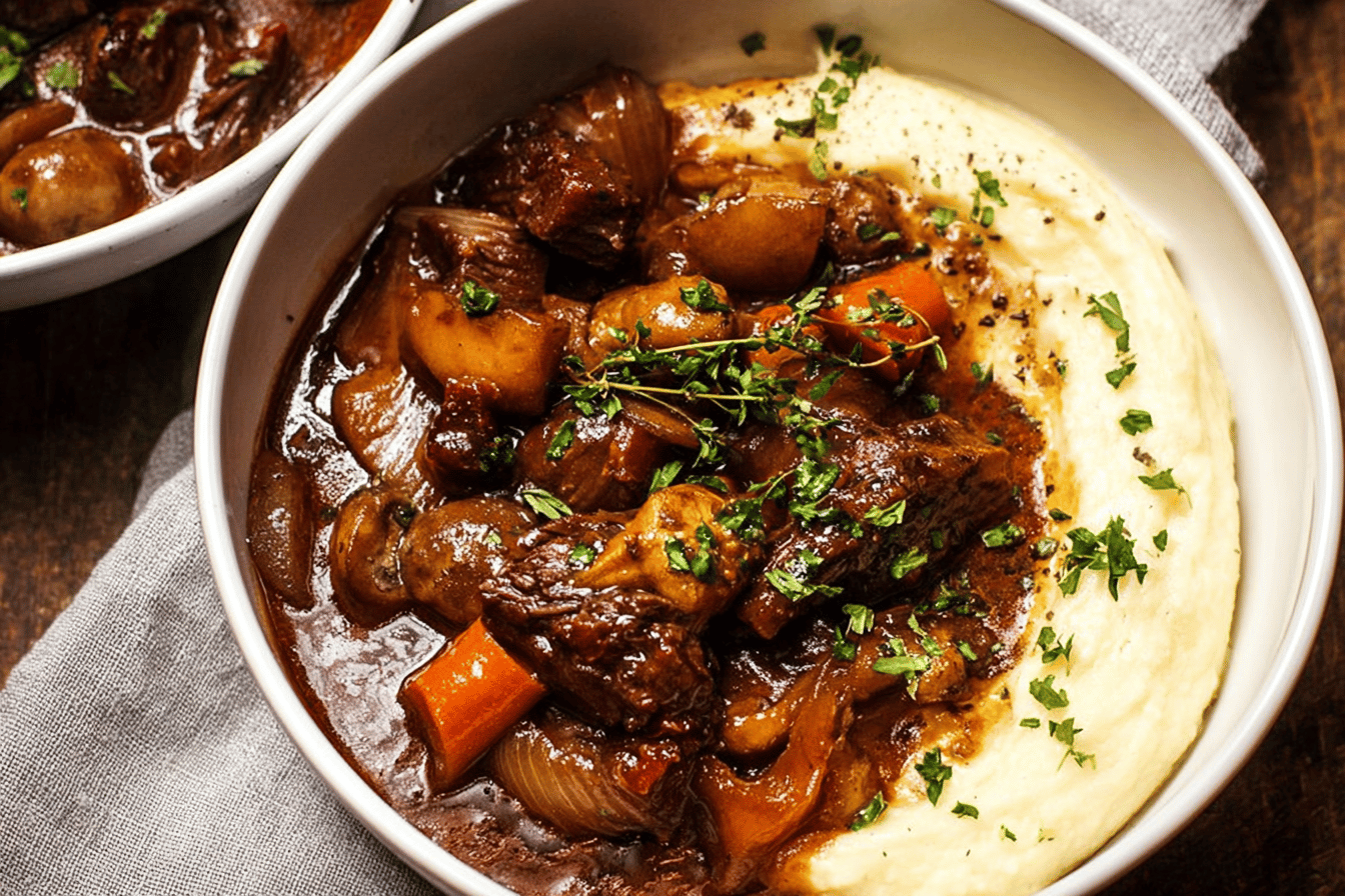 Classic Beef Bourguignon