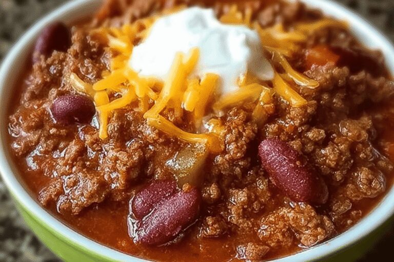 Classic Chili Recipe