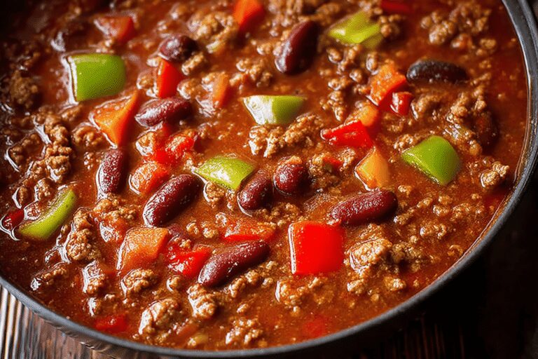 Classic Homemade Chili Recipe