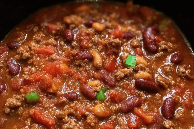 Classic Slow Cooker Chili