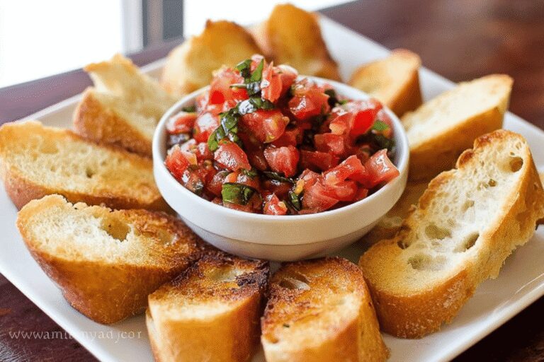 Easy Bruschetta Recipe