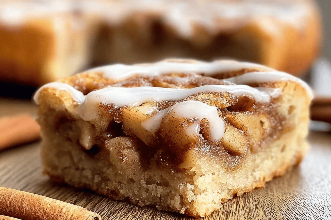 Easy Cinnamon Apple Cake
