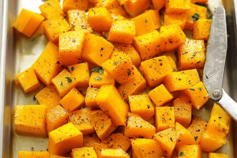 Easy Roasted Butternut Squash