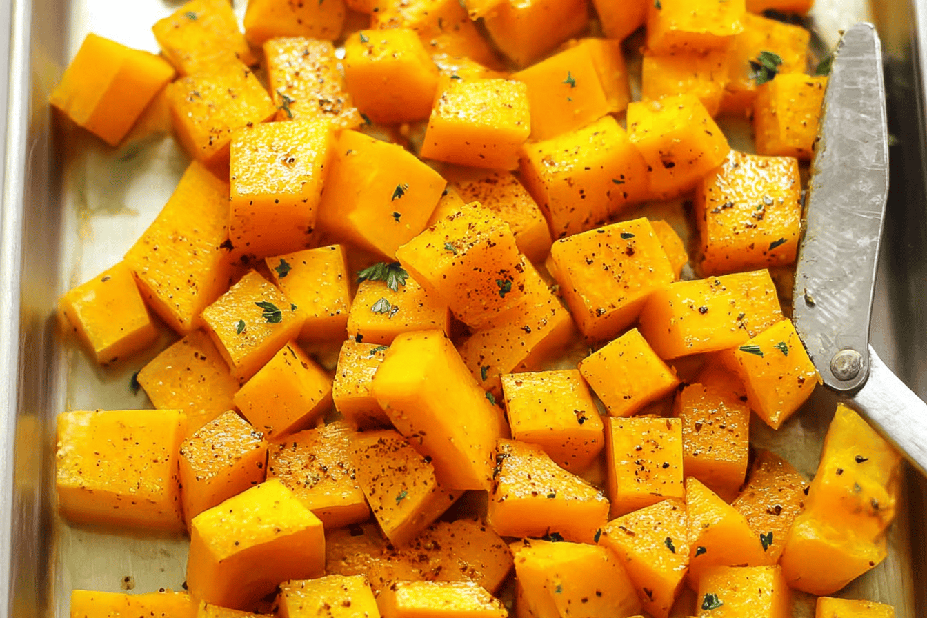 Easy Roasted Butternut Squash