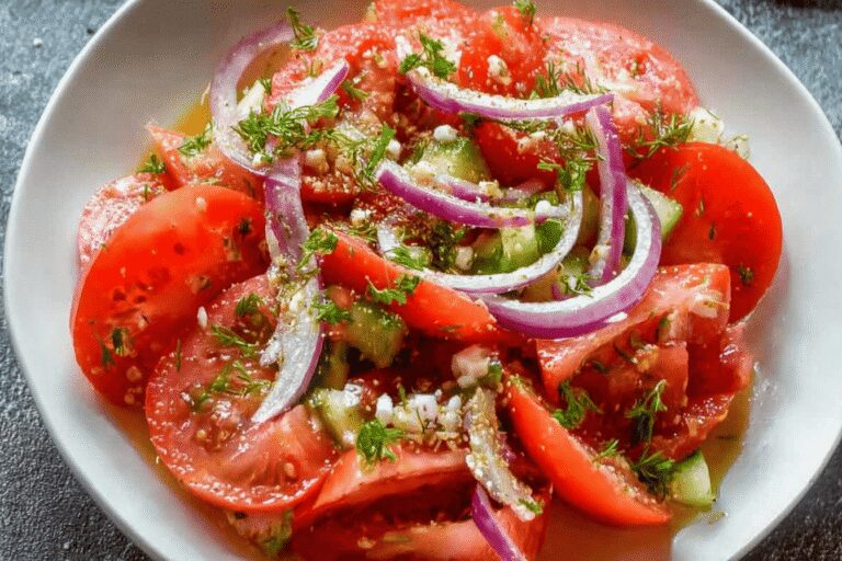 Fresh Tomato Salad Recipe