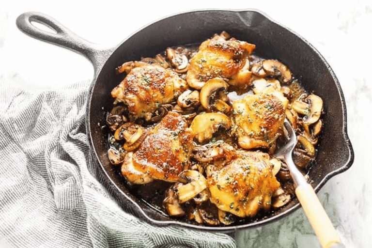 Garlic Chicken Thighs