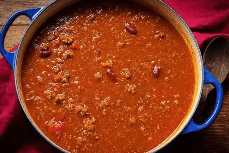 Grandma's Homemade Chili Recipe