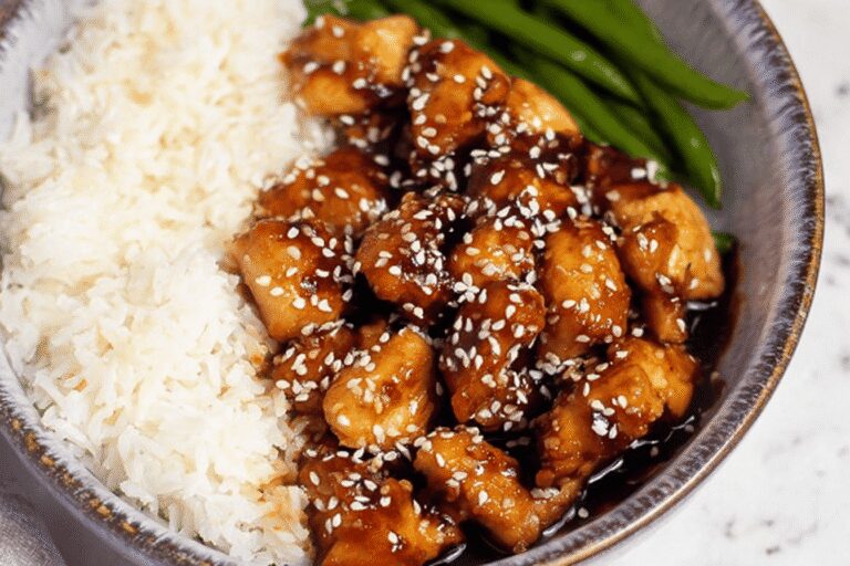 Healthy Sesame Chicken