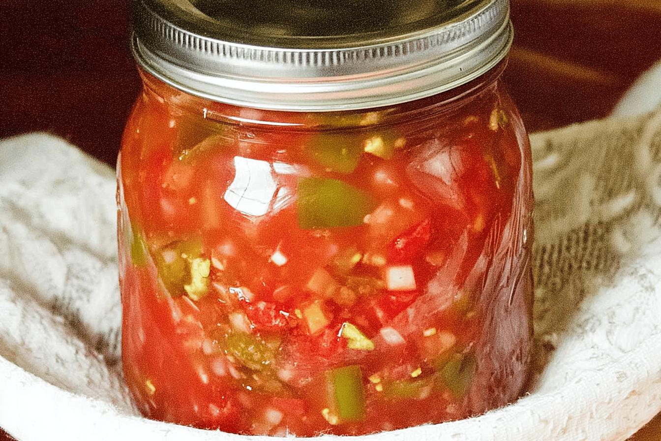 Homemade Canning Salsa