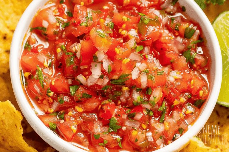 Homemade Fresh Tomato Salsa