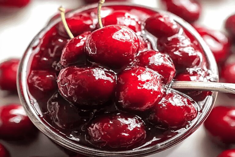 Irresistible Fresh Cherry Jam