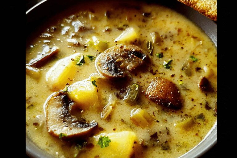 Mushroom Potato Soup