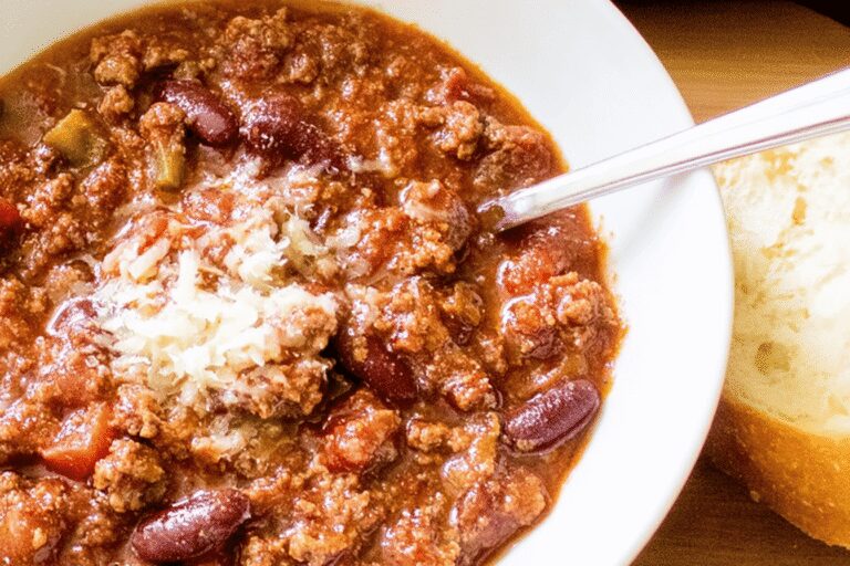 My Husband's Favorite Chili