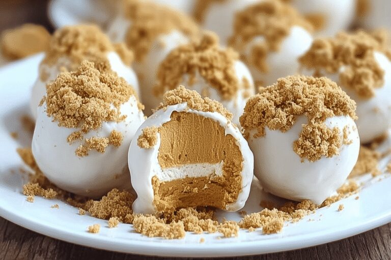 No-Bake Pumpkin Cheesecake Balls