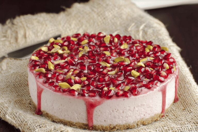 Pomegranate Cheesecake Recipe