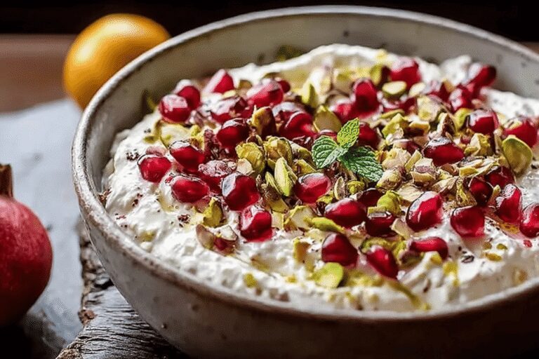 Pomegranate Pistachio Whipped Feta