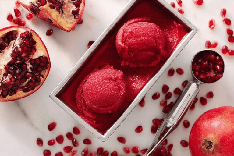 Pomegranate Sorbet Recipe